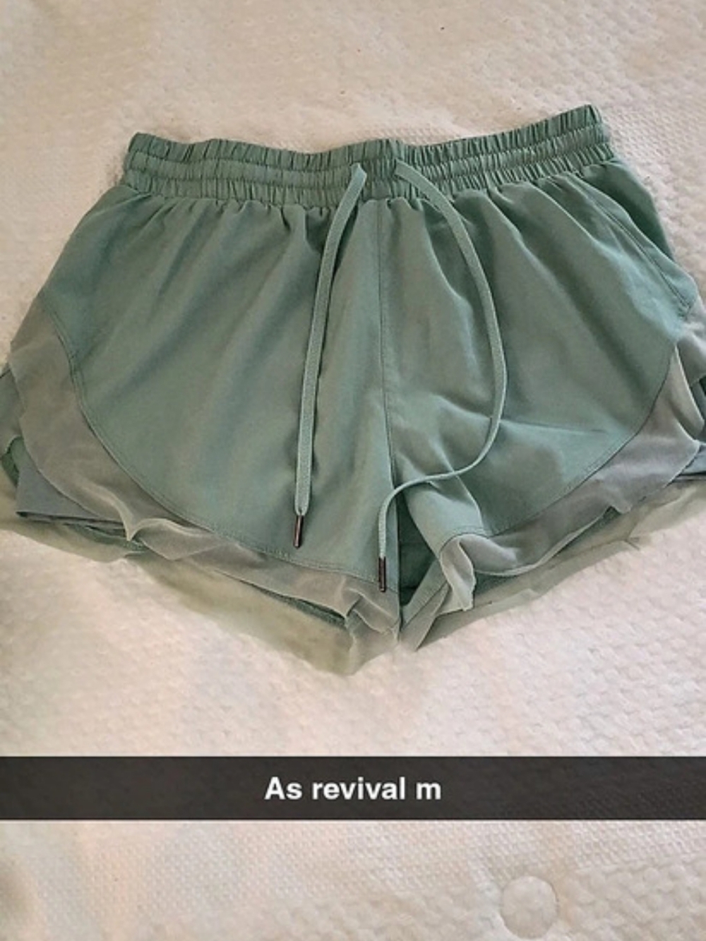 OFFLINE by Aerie Real Me Crossover Flowy Short Green